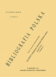 Bibliografia Polska, Tom XXXVI/3